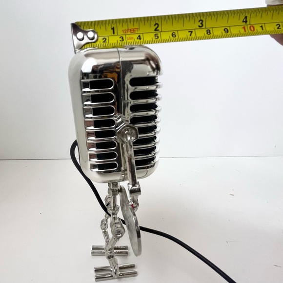 Steam Punk Microphone Man Light Decor Night Light - Picture 8 of 12